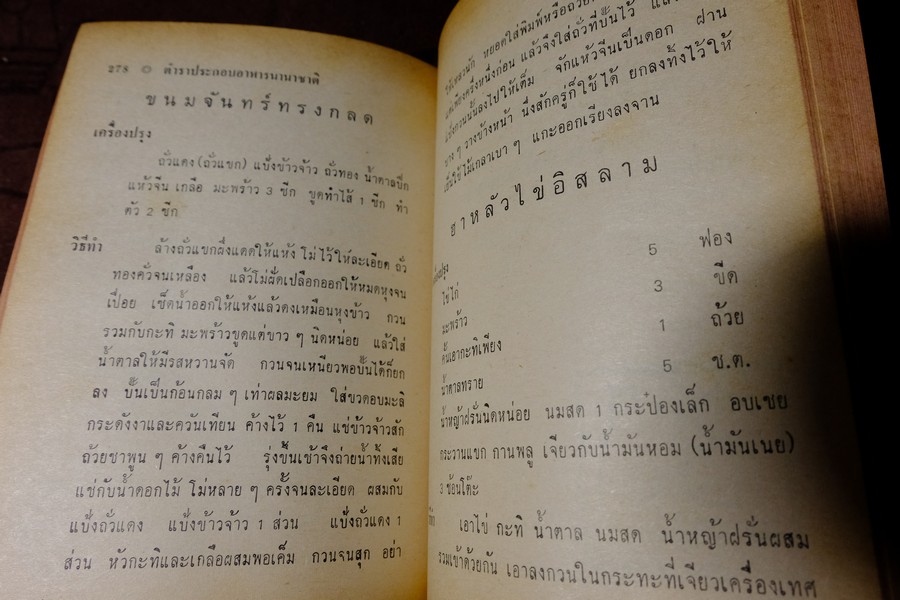 อาหารนานาชาติ โดย ศิริอนงค์ ปกแข็ง 463 หน้า ปี 2516