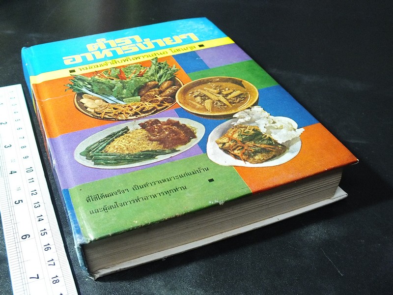 ตำราอาหารง่ายๆ ของ หม่อมเจ้าสิบพันพารเสนอ โสณกุล ปกแข็ง ปี 2520 (สอบถาม)