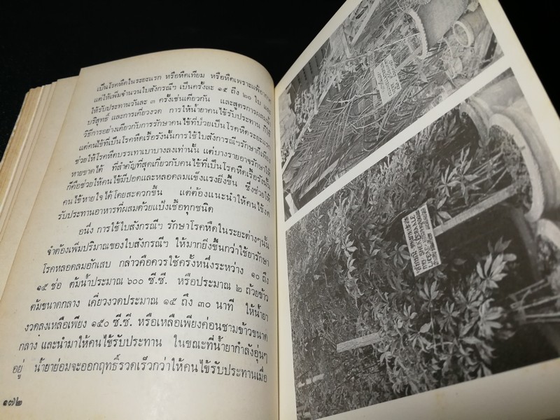 คู่มือยาสมุนไพร เเละโรคประเทศเขตร้อน เเละวิธีบำบัดรักษา โดย พตอ ชลอ อุทกภาชน์ ปกแข็ง ปี 2522
