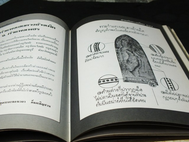 ตำหนิพระเครื่อง 1 เเละ 2 โดย พรจักร จักรานุสรณ์ ปกแข็ง ปี 2522-2523(สอบถาม)