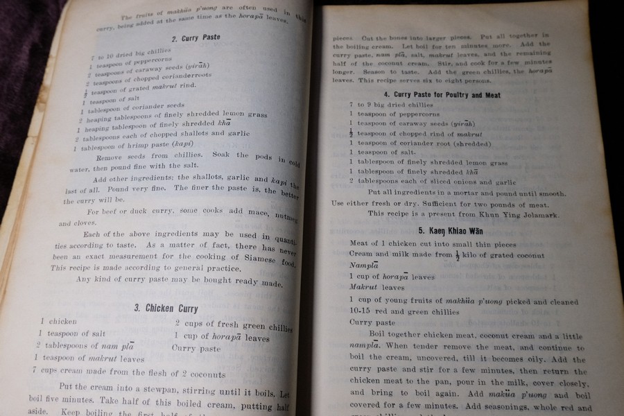 EVERYDAY SIAMESE DISHES by SIBPAN SONAKUL หนา 109 หน้า พิมพ์ปี 1959