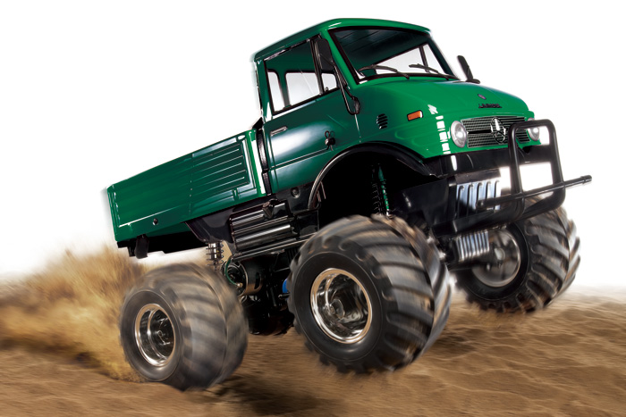 Mercedes-Benz Unimog 406 Series U900 Wheelie Green (CW-01).