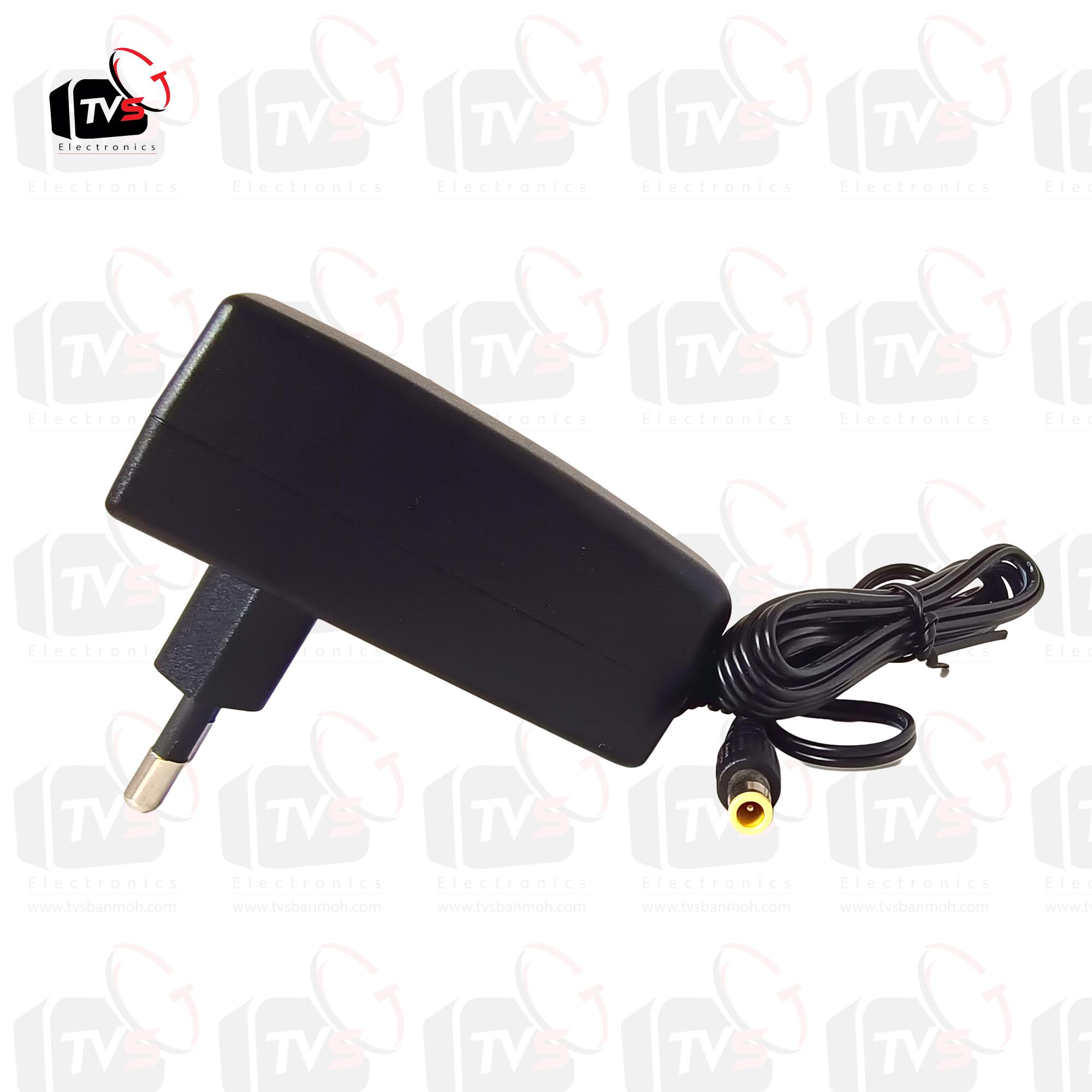 Adapter 12V 1.5A หัวเข็มขนาด 5.5mm สามารถใช้กับกล่องทรูดาวเทียม HD1 และ HD2