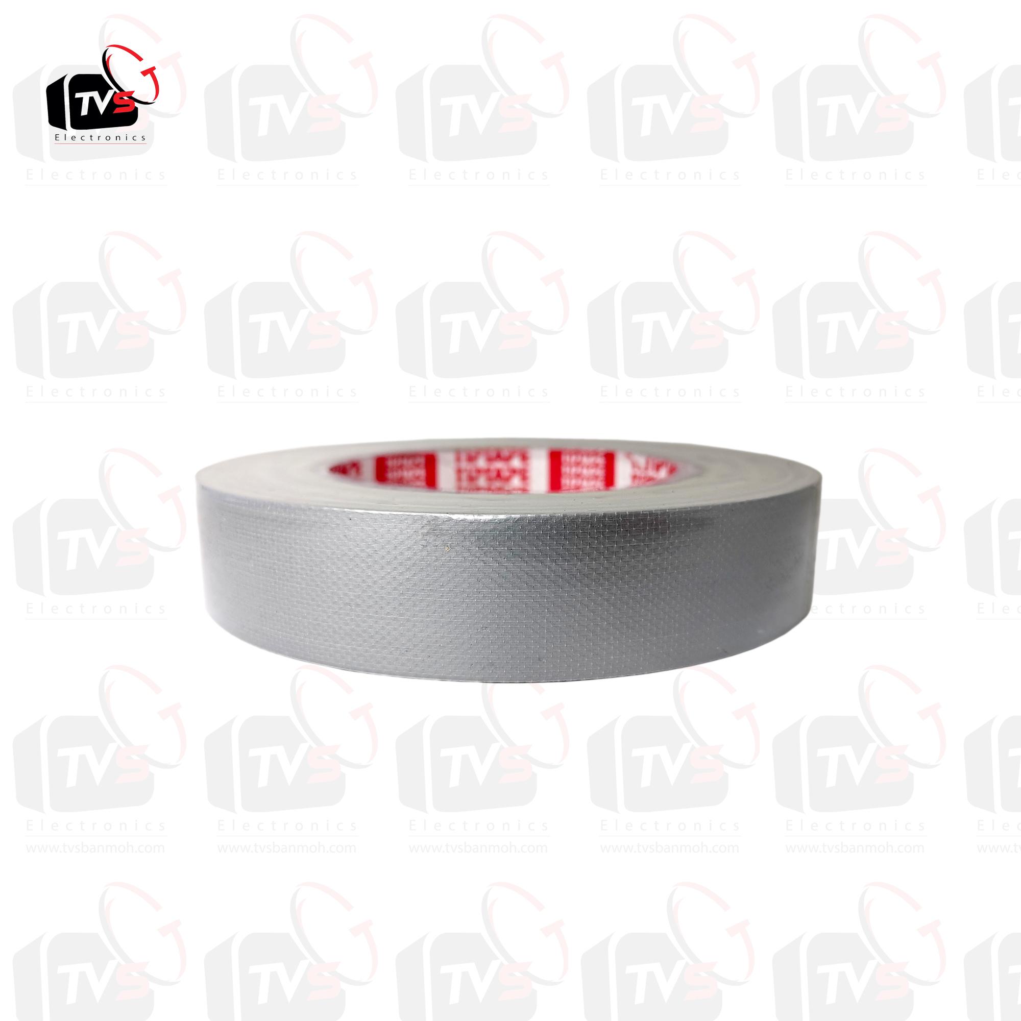 เทปกาวผ้า เทปผ้า หน้ากว้าง 1นิ้ว ความยาว 25หลา สีเทา --- เทป เทปผ้า เทปผ้าม้วน เทปกาวผ้า CLOTHTAPE TAPE ม้วนเทป เทปติดขอบ เทปม้วน ผ้าเตปแพ็กของ ผ้าเทป เทปผ้ากาว 2 นิ้ว เทปผ้ากาว 3 นิ้ว เทปผ้ากาว 4 นิ้ว เทปผ้าเหนียว เทปติดสันปก