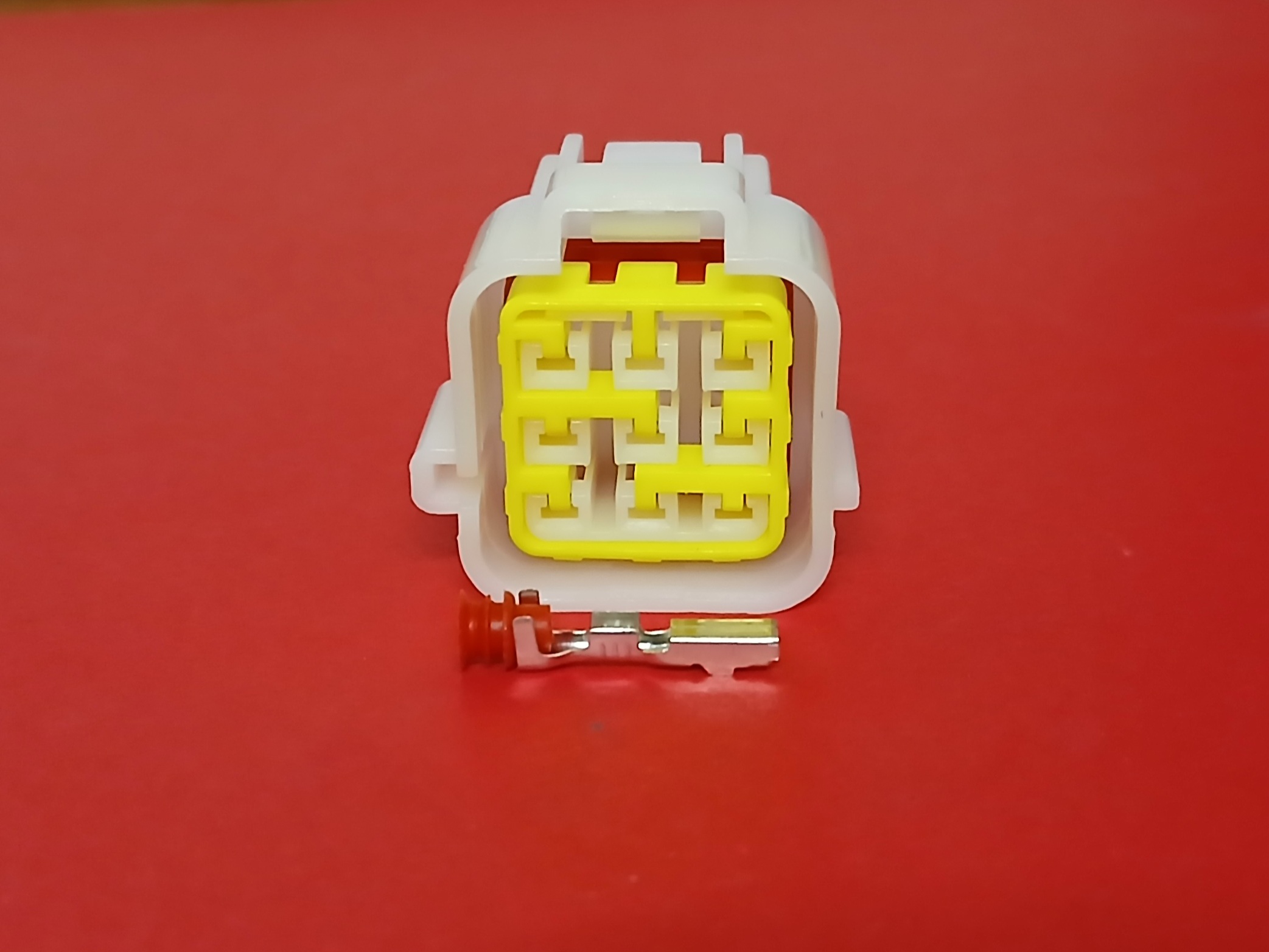 9 พิน ขาว มอเตอร์ไซค์ #7091Y