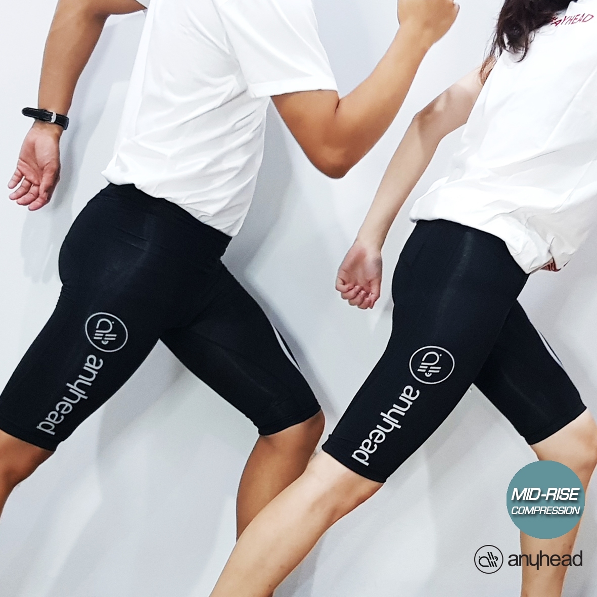 กางเกงรัดกล้ามเนื้อ - anyCompress (ตำหนิโลโก้)