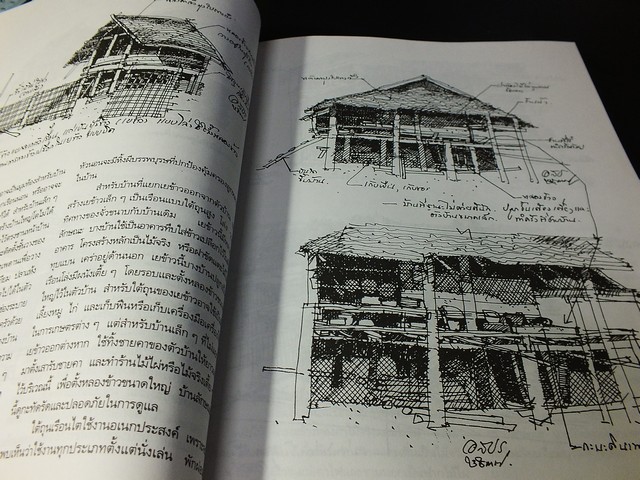 บ้านเเละหมู่บ้านพื้นถิ่น โดย อรศิริ ปาณินท์ หนา 184 หน้า ปี 2538