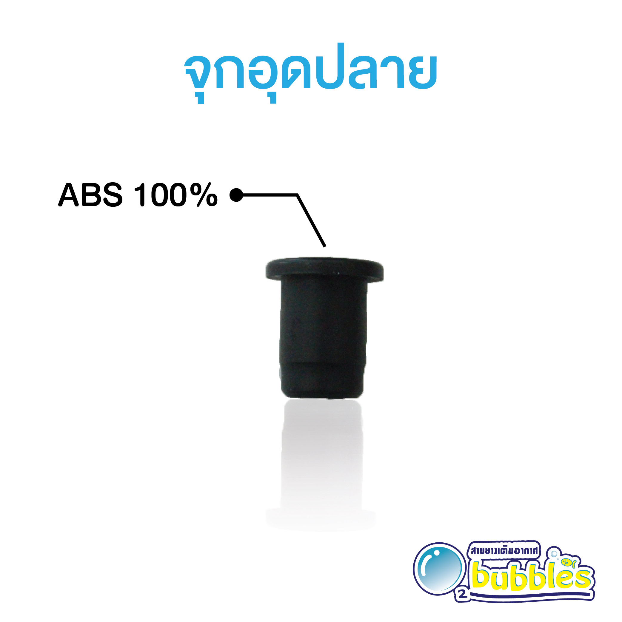 จุกอุดปลาย ABS 100% บรรจุแพ็ค จำนวน 10 ตัว