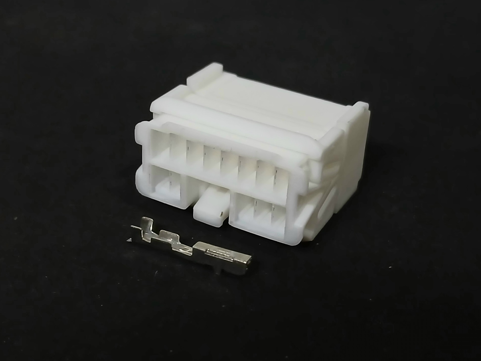 13 พิน ขาว ปรับกระจกมองข้าง Honda. #2784