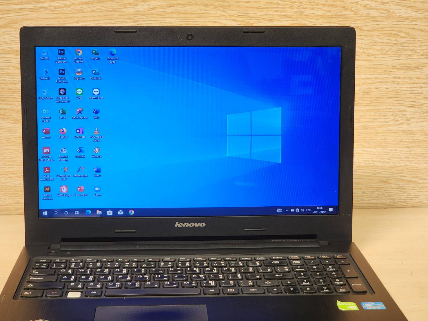 โน๊ตบุ๊ค lenovo g500s 20245 Core i5 มือสอง