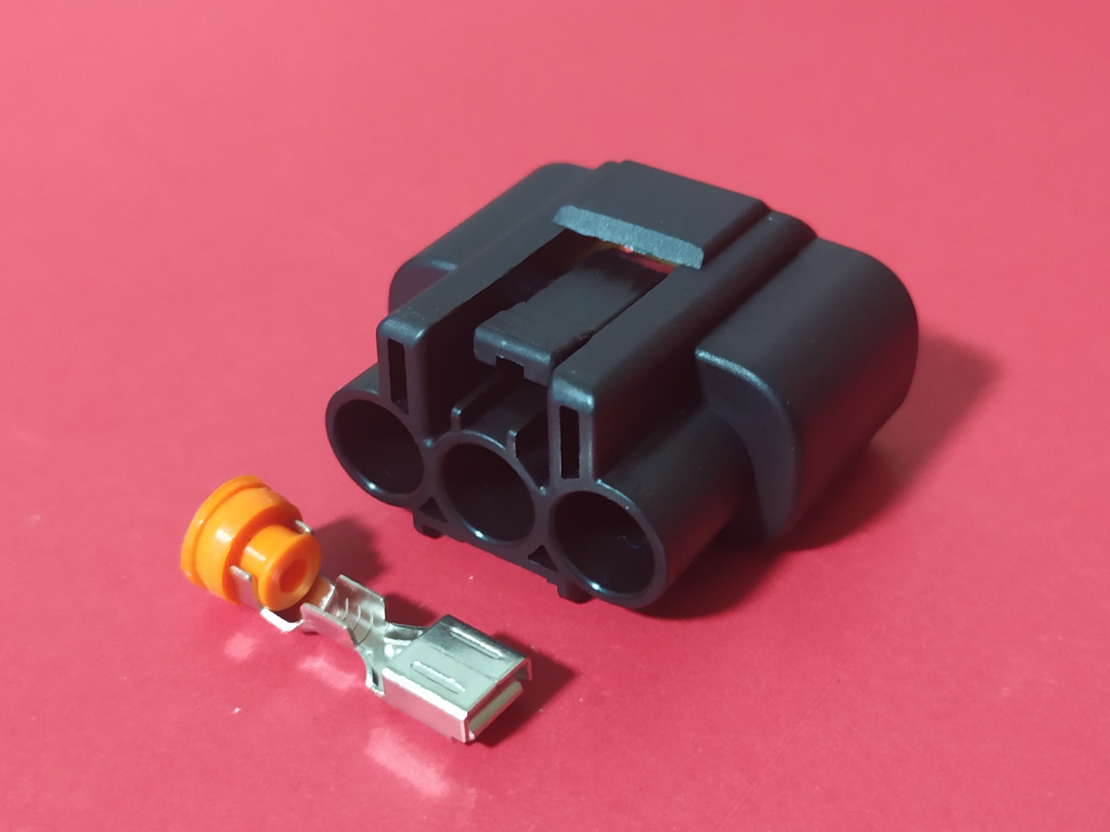 3 พิน ดำ 6.3 มม. KAWA, YAMAHA, HONDA #QLW-250-R