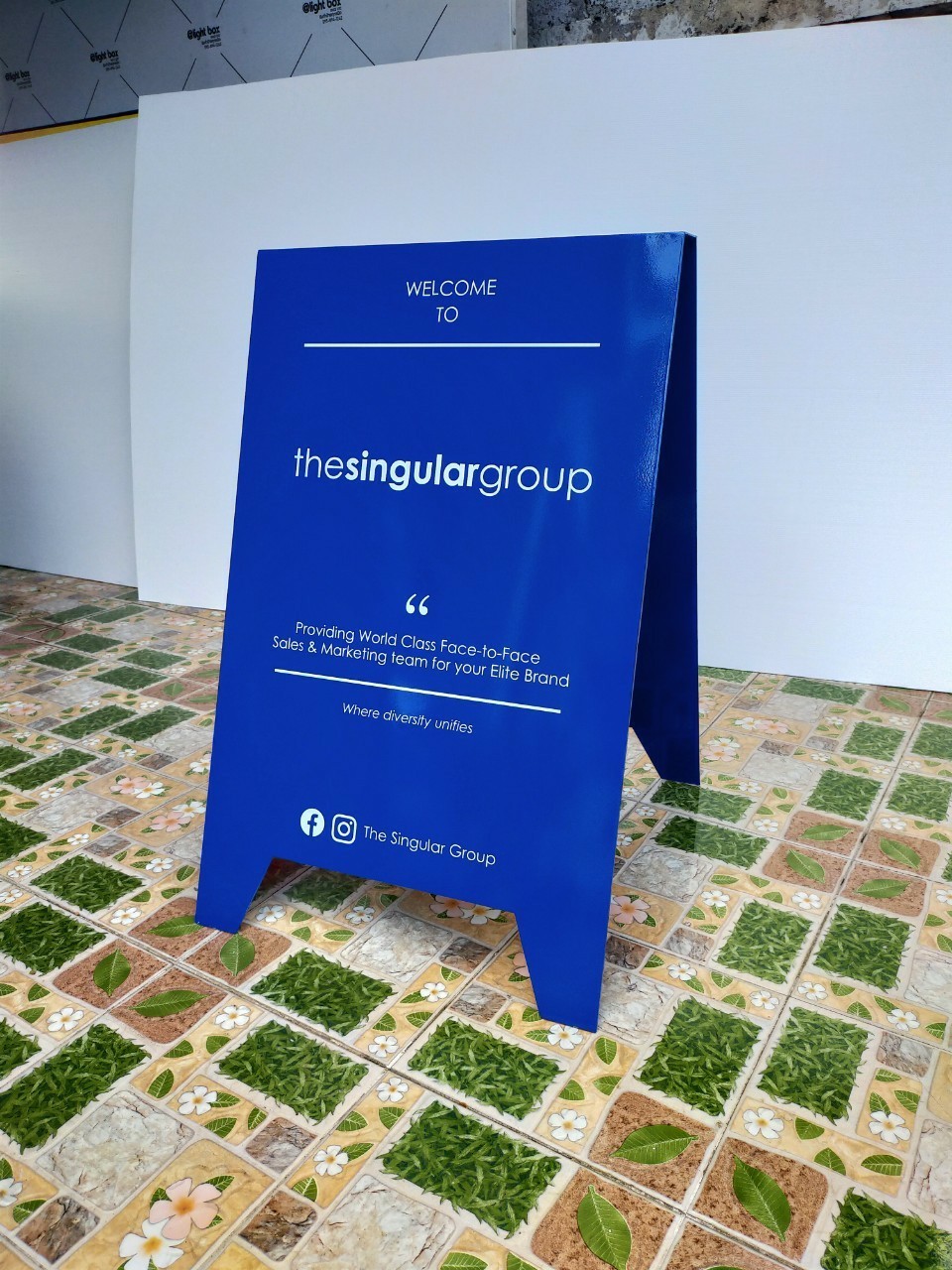 งานป้ายติดสติ๊กเกอร์