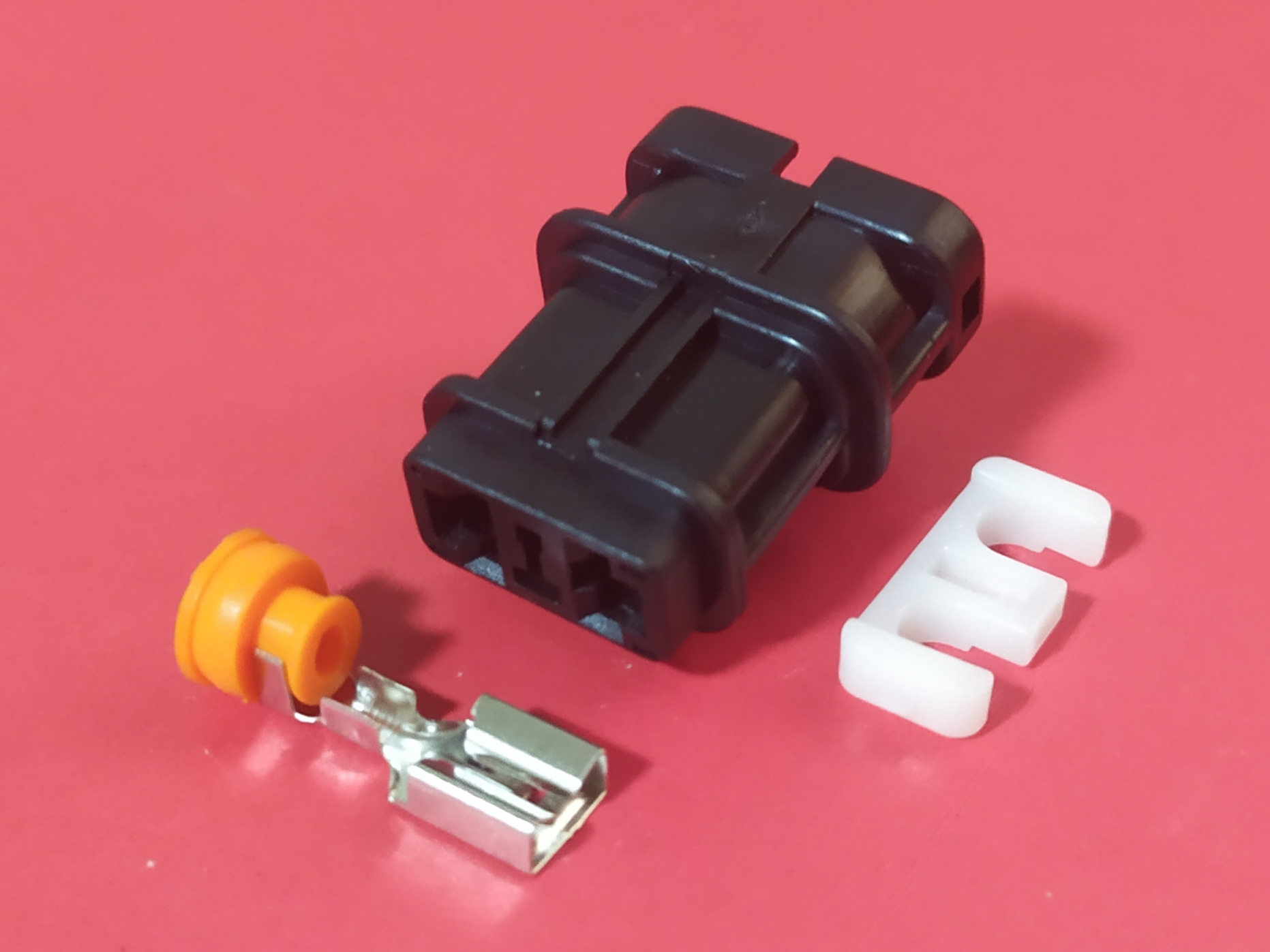 2 พิน พัดลมหม้อน้ำ Honda 6.3 มม. #6423-30