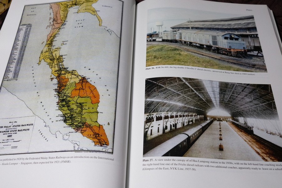The Railways of Thailand by R.Ramaer พิมพ์ปี 2009