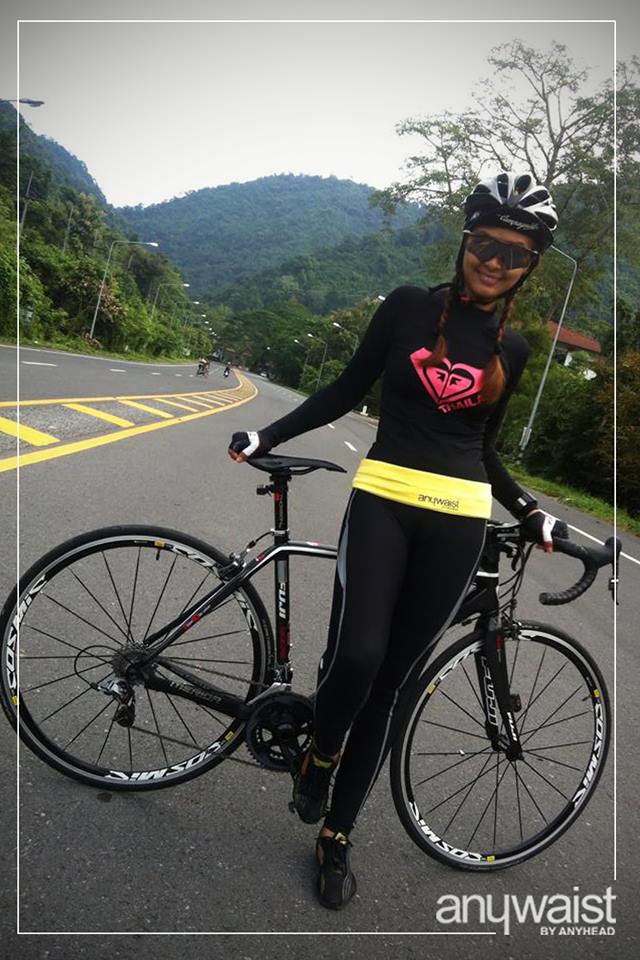 Anywaist สายคาดเอวนักกีฬา สีเหลือง (YELLOW)