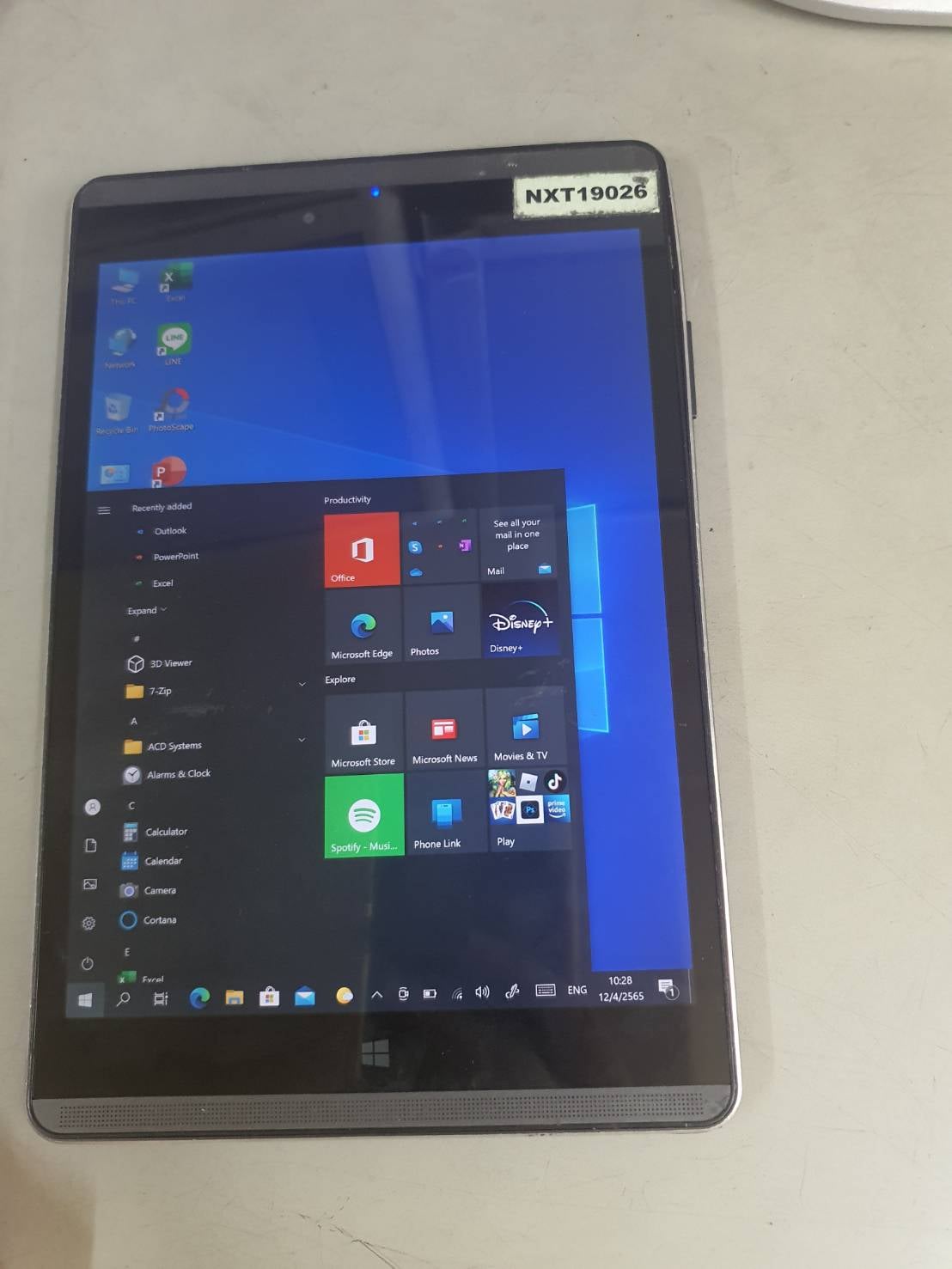 แท็บเล็ต hp หน้าจอ 9 นิ้ว windows 10 มือสอง