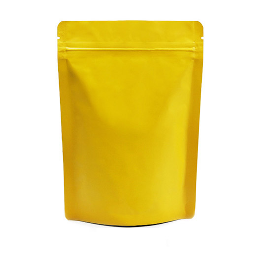 ถุงอลูมิเนียมสี ซิปล็อคตั้งได้ ทึบ 2 ด้าน หน้า-หลัง