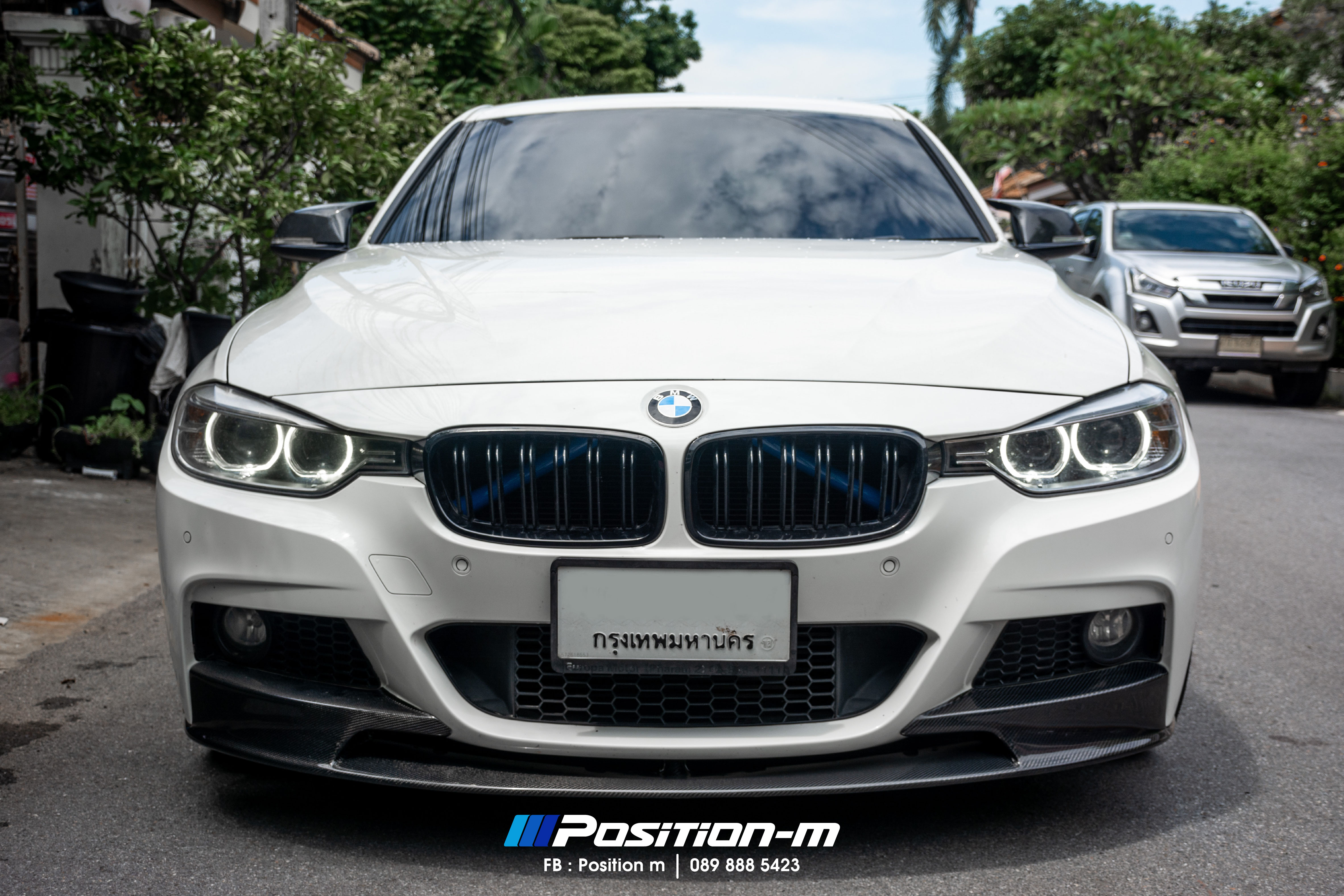 F30 Front lip Pure Carbon