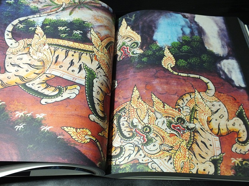 จิตรกรรมภาพสัตว์หิมพานต์ วัดสุทัศนเทพวราราม ปี 2559 (สอบถาม)