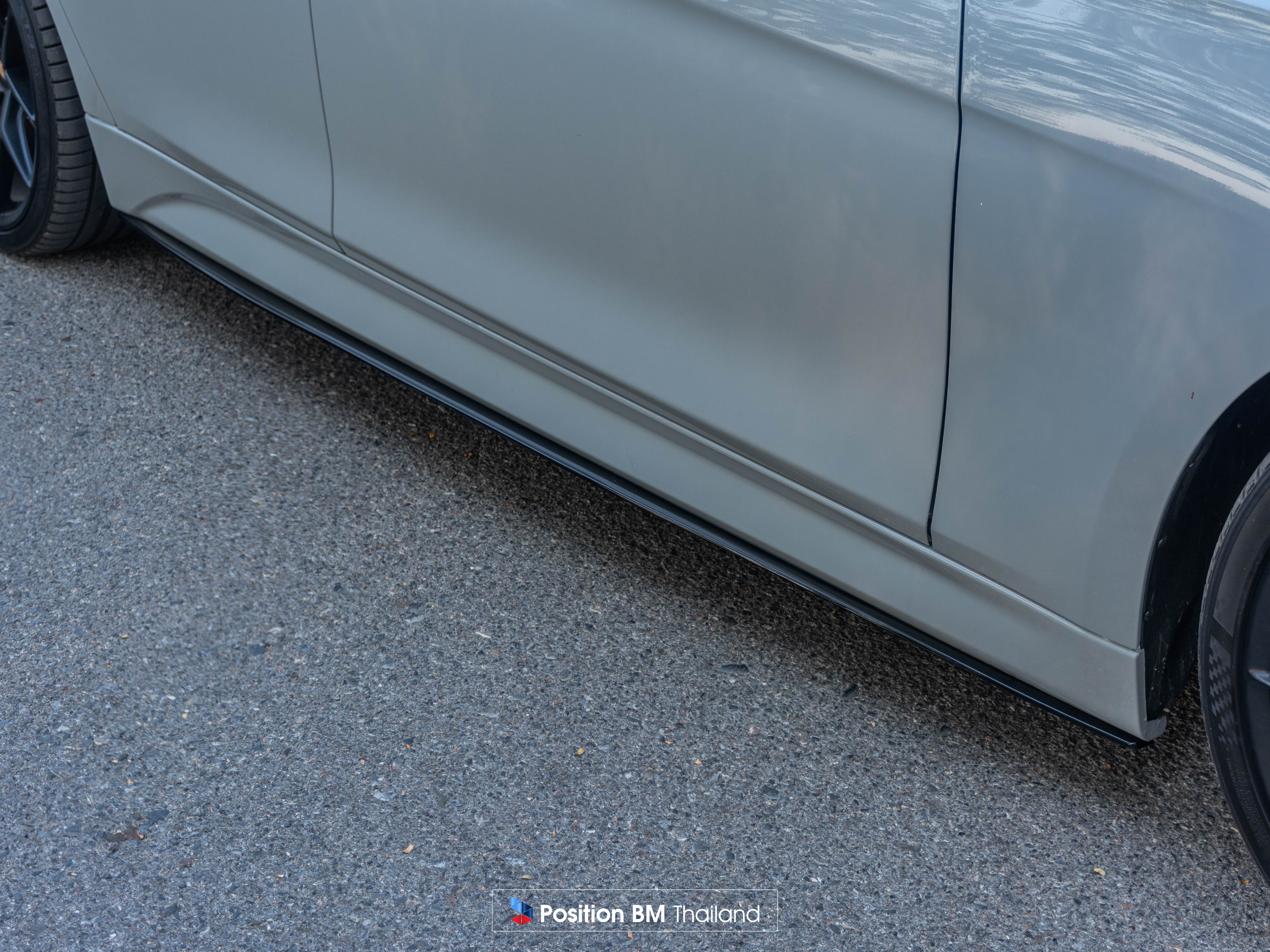 Side Skirts Black ABS