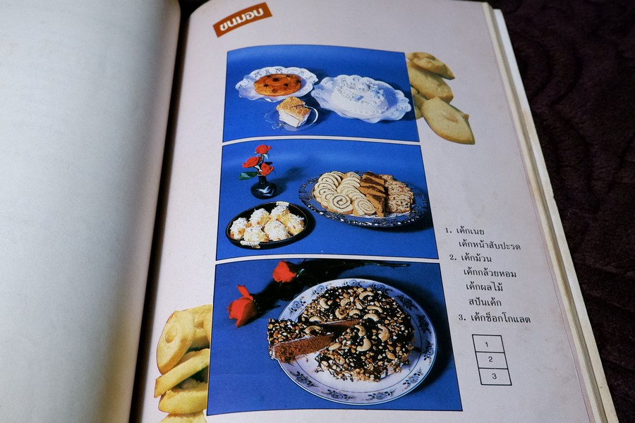 อาหาร-ขนม โดย อ.เสริมพร สาครพันธุ์ ปี 2528