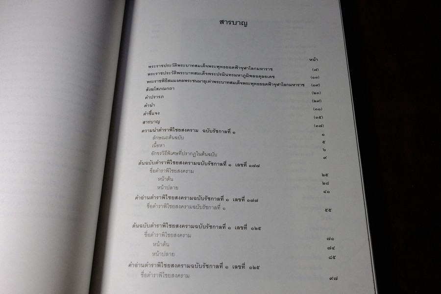 ตำราพิไชยสงครามฉบับรัชกาลที่ 1 ปกแข็ง ปี 2545 (Pre-Order สอบถาม)
