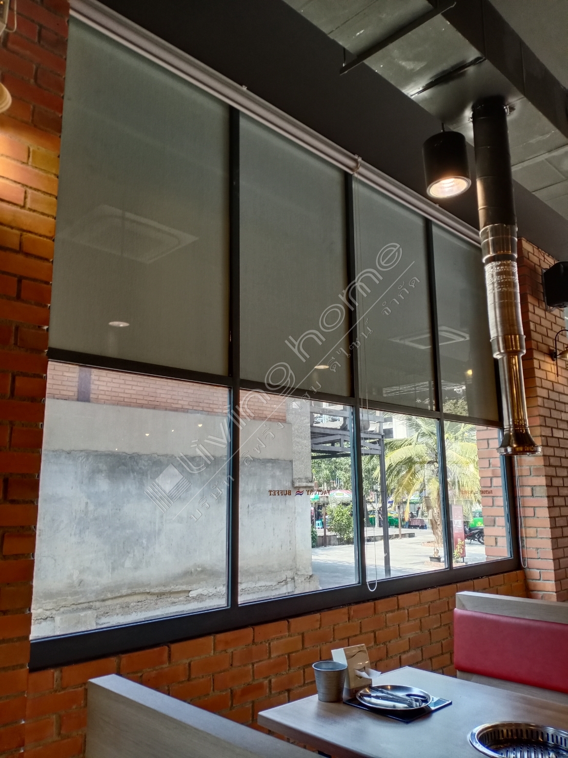 ม่านม้วน โปร่งแสง "SUNSCREEN ROLLER BLINDS" ผ้าม่าน ม่าน มู่ลี่ มู่ลี่ไม้ ม่านม้วน วอลเปเปอร์ รับติดตั้ง ออกแบบ ราคาถูก ทุกประเภท ทุกรูปแบบ