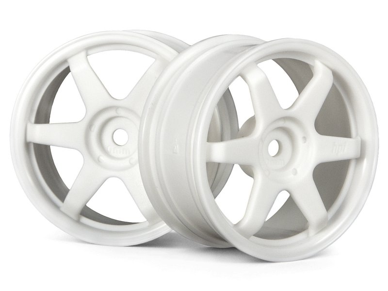 TE37 Wheel 26mm White (0mm Offset)