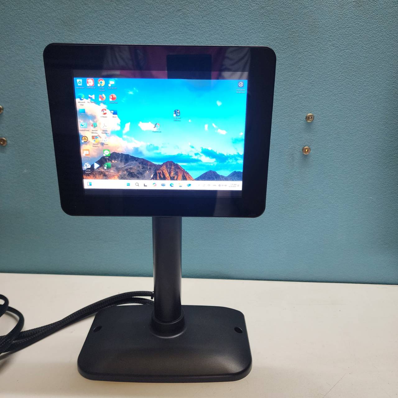 จอแสดงผล LED จอแสดงผลลูกค้า POS จอ LCD ลูกค้าแบบ sohk0v 8 นิ้ว มือสอง
