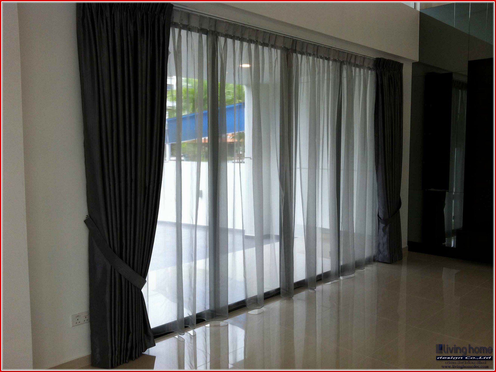 ม่านโปร่ง (Day Curtains) ผ้าม่าน ม่าน มู่ลี่ มู่ลี่ไม้ ม่านม้วน วอลเปเปอร์ รับติดตั้ง ออกแบบ ราคาถูก ทุกประเภท ทุกรูปแบบ