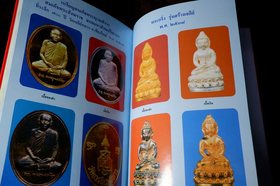 หนังสือรวมถาพพระวัดบวรนืเวศฯ ฉบับสมบูรย์ โดย คณะศิษย์วัดบวนนิเวศ ปกเเข็ง
