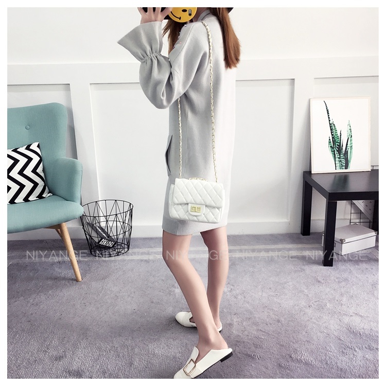 พรีออเดอร์ - เดรสไหมพรม Pre - DT132 (สีเทา)