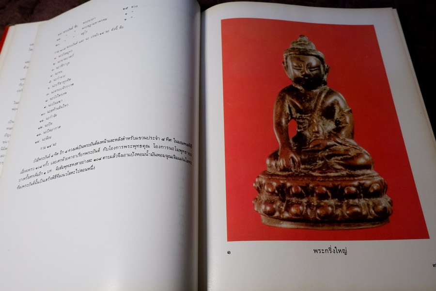 หนังสือภาพ พระกริ่ง พระชัยวัฒน์ เเละรูปหล่อ โดย อ.นิพัทธ์ จิตรประสงค์ ปี 2526 (Pre-Order สอบถาม)