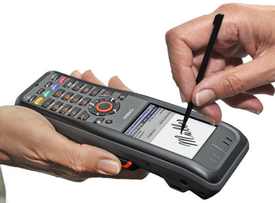 เครื่องนับสต๊อกสินค้า Casio DT-X8 Series มือสอง