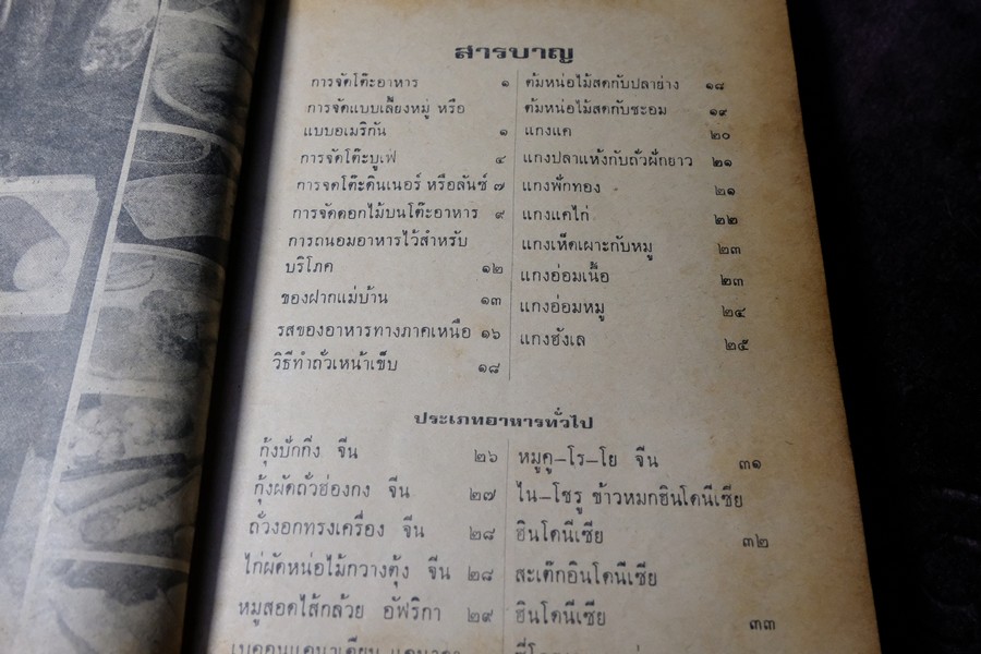 คู่มืออาหาร คาว หวาน เลิศรสประจำครอบครัว 1007 ชนิด โดย จริยา สุภาวัฒน์ ศ.ชาญมาตรา สนมในวัง ปกเเข็ง ปี 2518