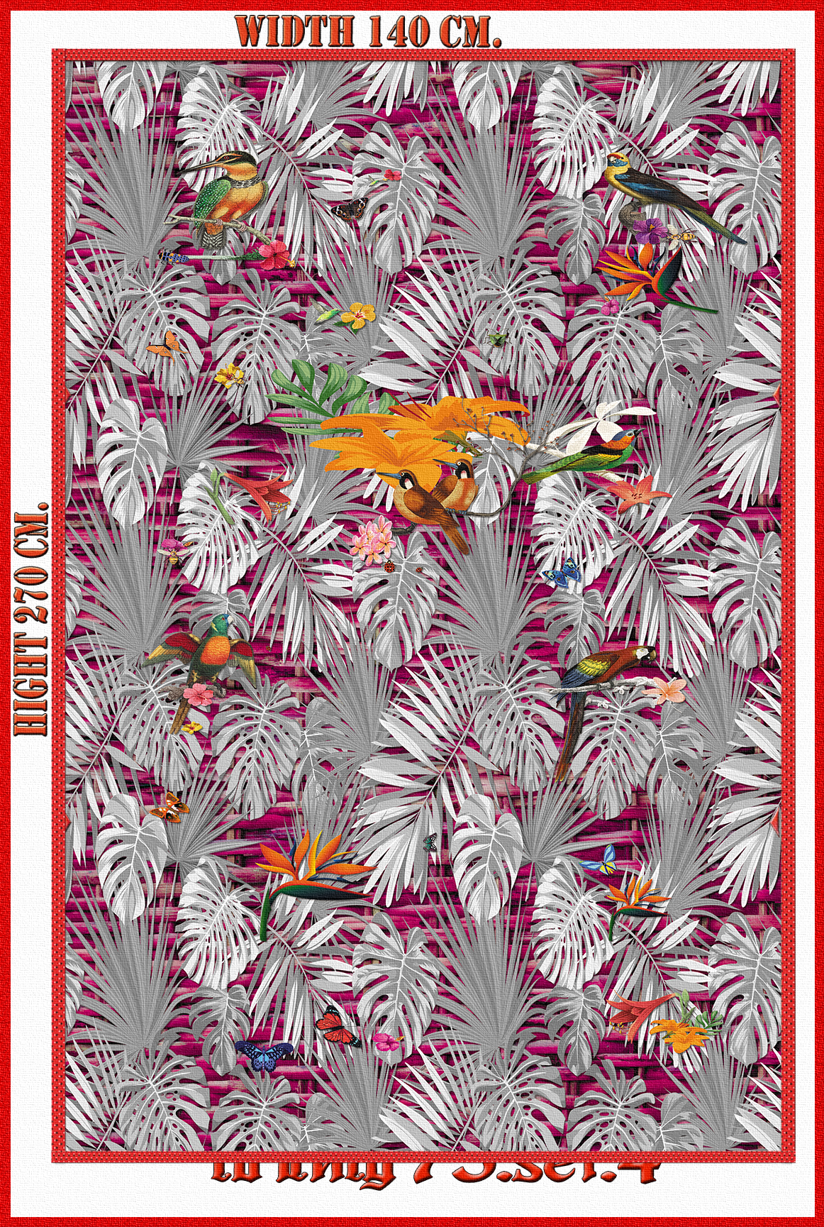 วอลเปเปอร์รูปภาพติดผนังสั่งทำ ขาใหญ่ 75(ลายใใหญ่) มีภาพให้เลือกกว่า 50,000 ภาพ ออกแบบกราฟฟิค หรือ รูปภาพตามที่ท่านกำหนด ในสไตล์ท่านเอง "custom made"