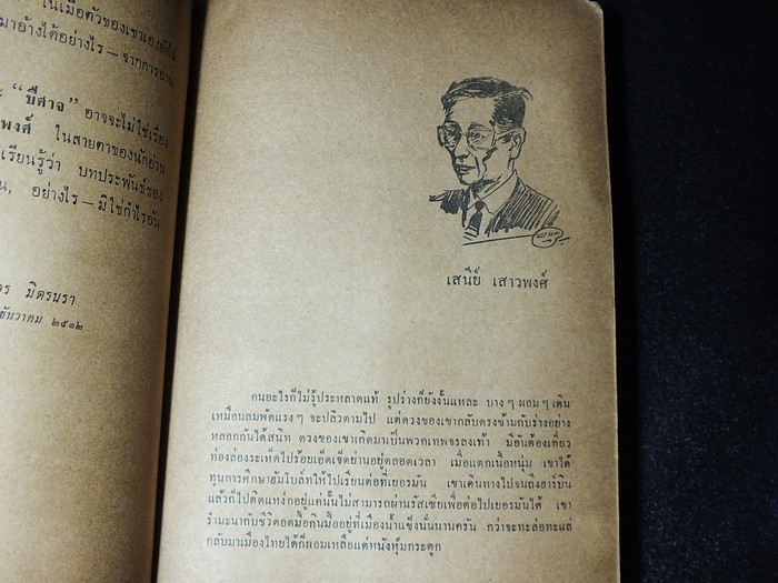 ปีศาจ โดย เสนีย์ เสาวพงศ์ จัดพิมพ์โดย เเนวร่วมนักเรียนภาคเหนือ พิมพ์เเรก ปี 2517