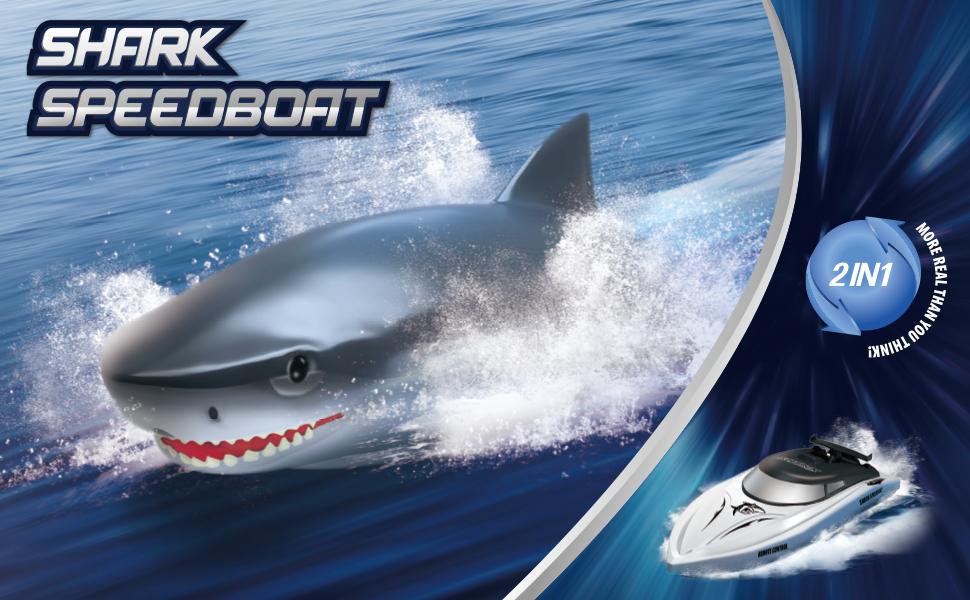 Shark Speedboat