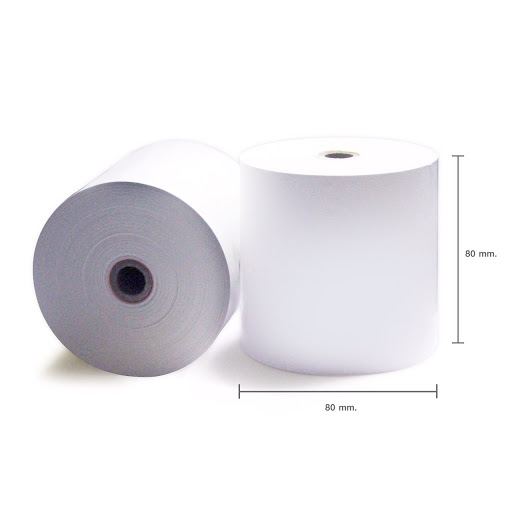กระดาษสลิปใบเสร็จความร้อน Thermal paper 80x80 มม.
