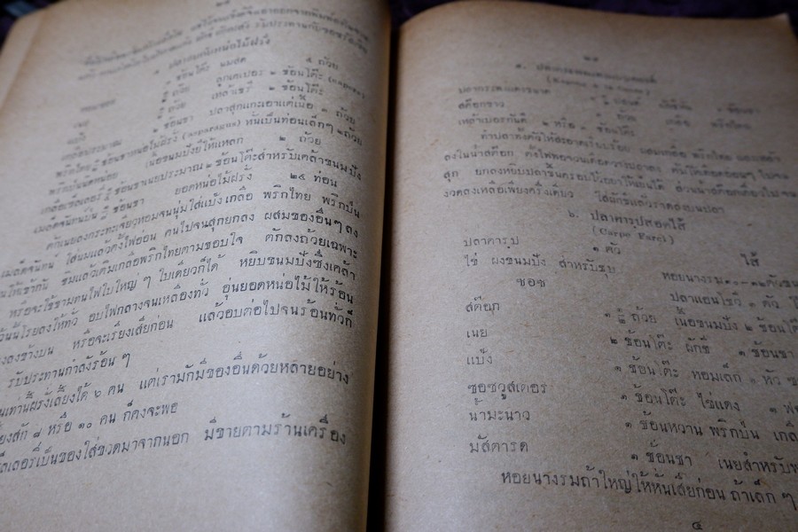 ตำราอาหารคาวหวาน โดย มจ.สิบพันพารเสนอ โสณกุล ปี 2496 (สอบถาม)