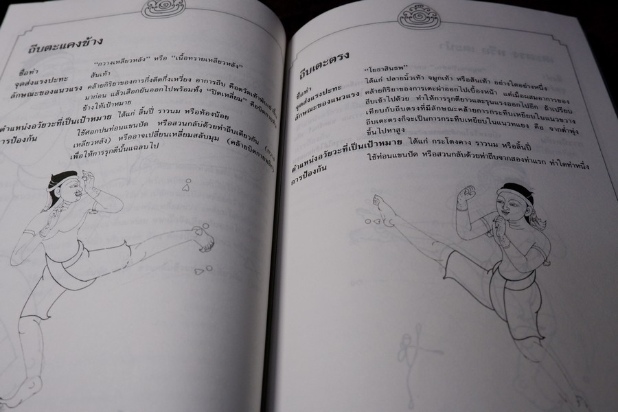 ศิลปะเเห่งมวยไทย( muay thai )โดย นายขยะ หนา 149 หน้า ปี 2537