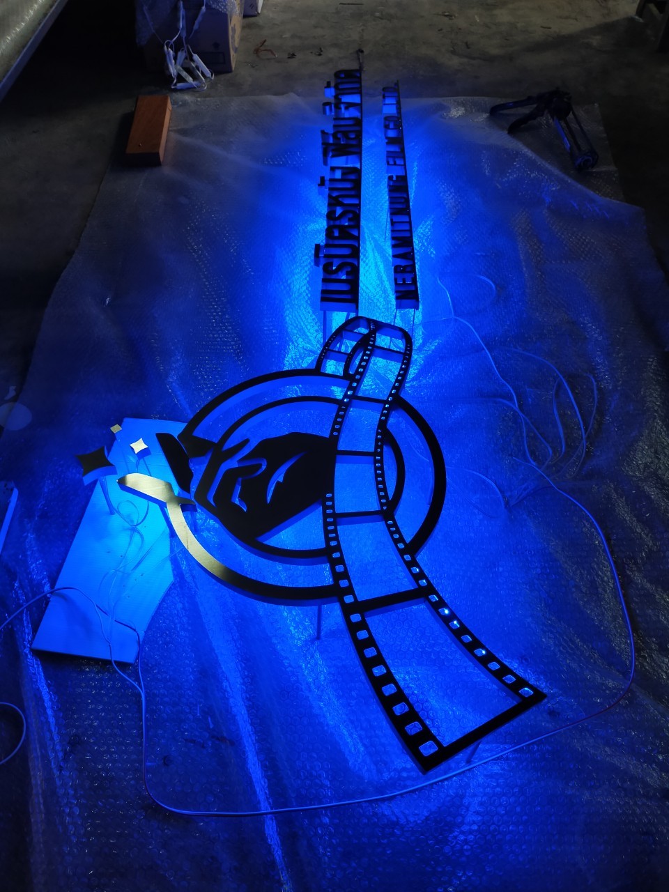 ป้ายไฟออกหลัง