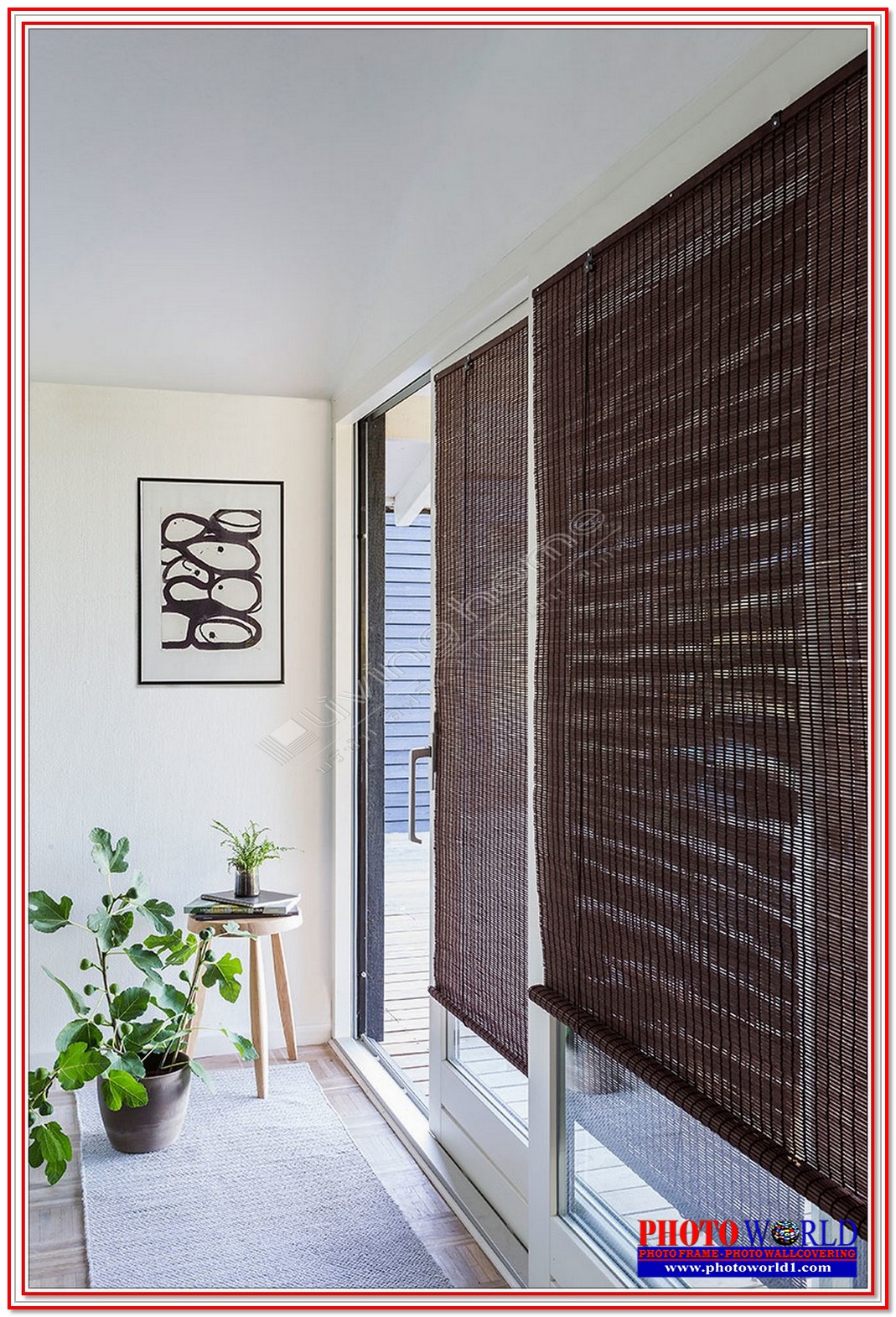 มู่ลี่ไม้ไผ่ "Bamboo Wooden Blinds" ผ้าม่าน ม่าน มู่ลี่ มู่ลี่ไม้ ม่านม้วน วอลเปเปอร์ รับติดตั้ง ออกแบบ ราคาถูก ทุกประเภท ทุกรูปแบบ