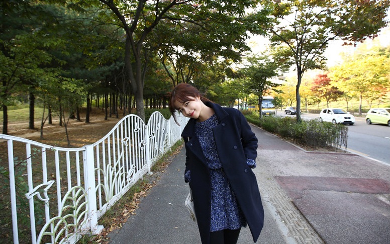 พรีออเดอร์ - เสื้อโค้ทผ้าวูลกันหนาว Pre - CT636 (สีกรม)