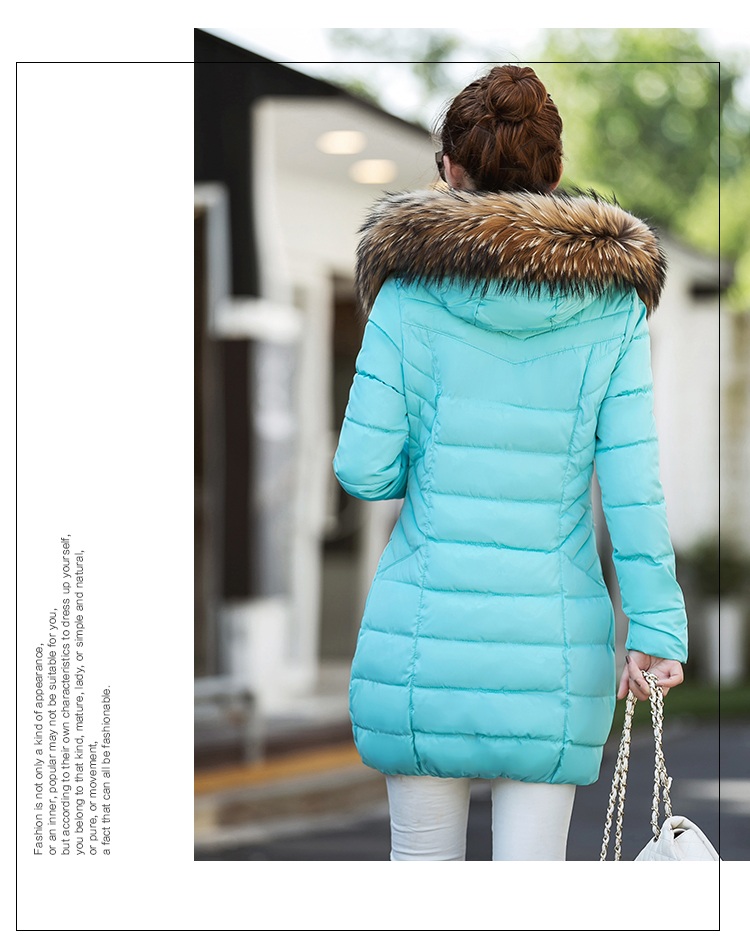 พรีออเดอร์ - เสื้อโค้ทกันหนาวสไตล์เกาหลี Pre - CT755 (สีเขียวมิ้น)