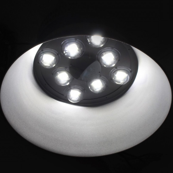 โคมไฮเบย์ LED 400w รุ่นมีพัดลมระบายความร้อน ยี่ห้อ Iwachi (แสงส้ม)