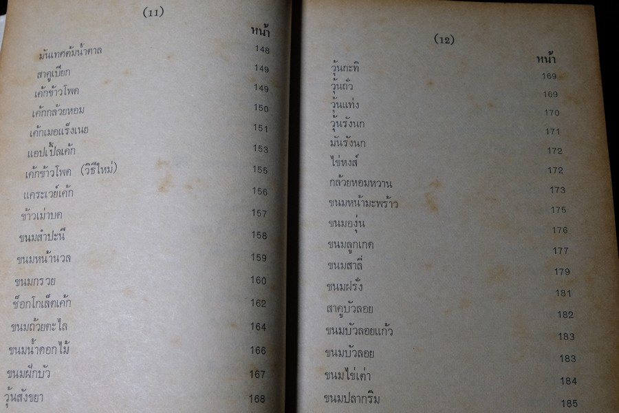 ตำรา ขนม ไทย จีน ฝรั่ง โดย พรเพ็ญ ปกเเข็ง ปี 2521