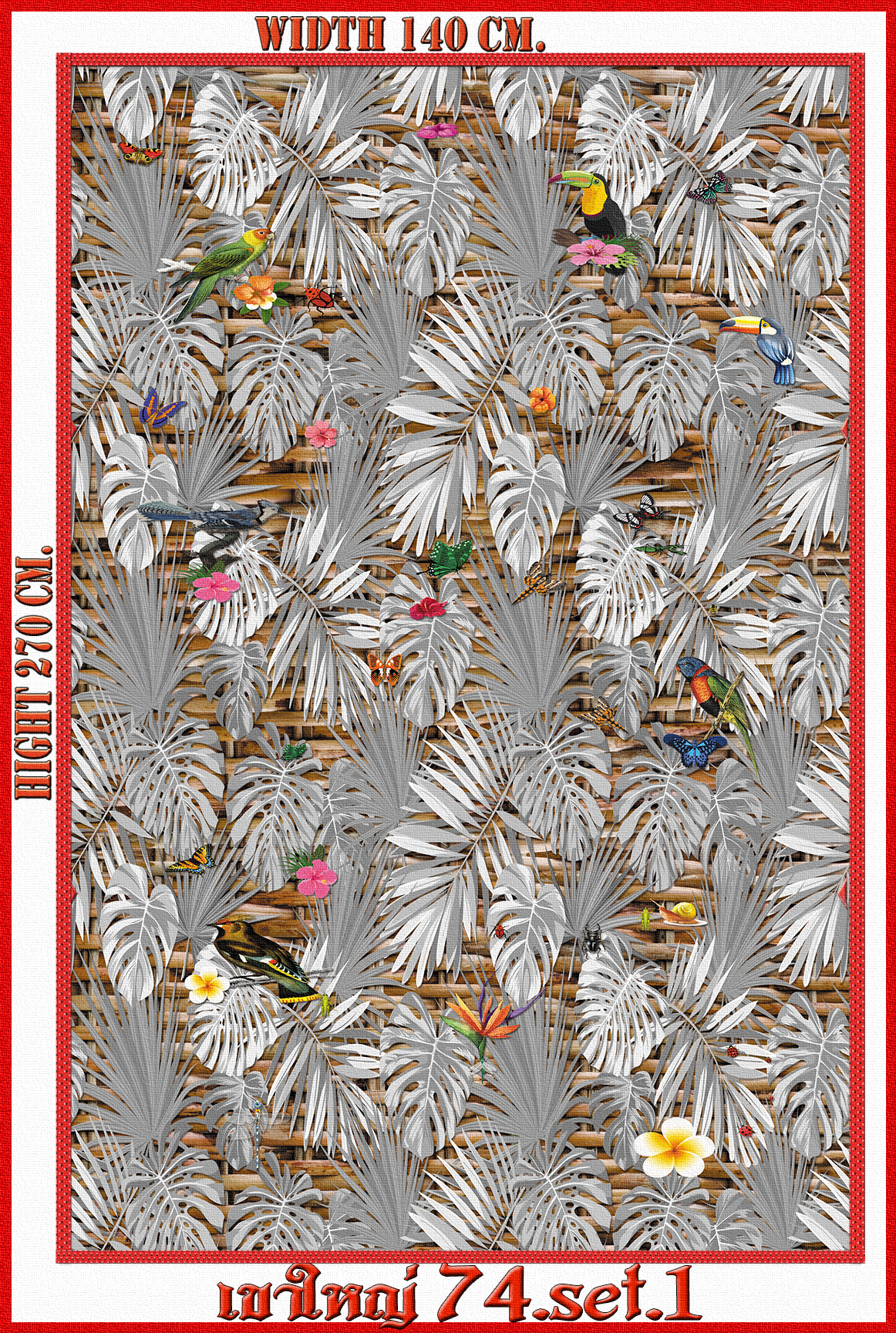 วอลเปเปอร์รูปภาพติดผนังสั่งทำ เขาใหญ่ 74(ลายใใหญ่) มีภาพให้เลือกกว่า 50,000 ภาพ ออกแบบกราฟฟิค หรือ รูปภาพตามที่ท่านกำหนด ในสไตล์ท่านเอง "custom made"