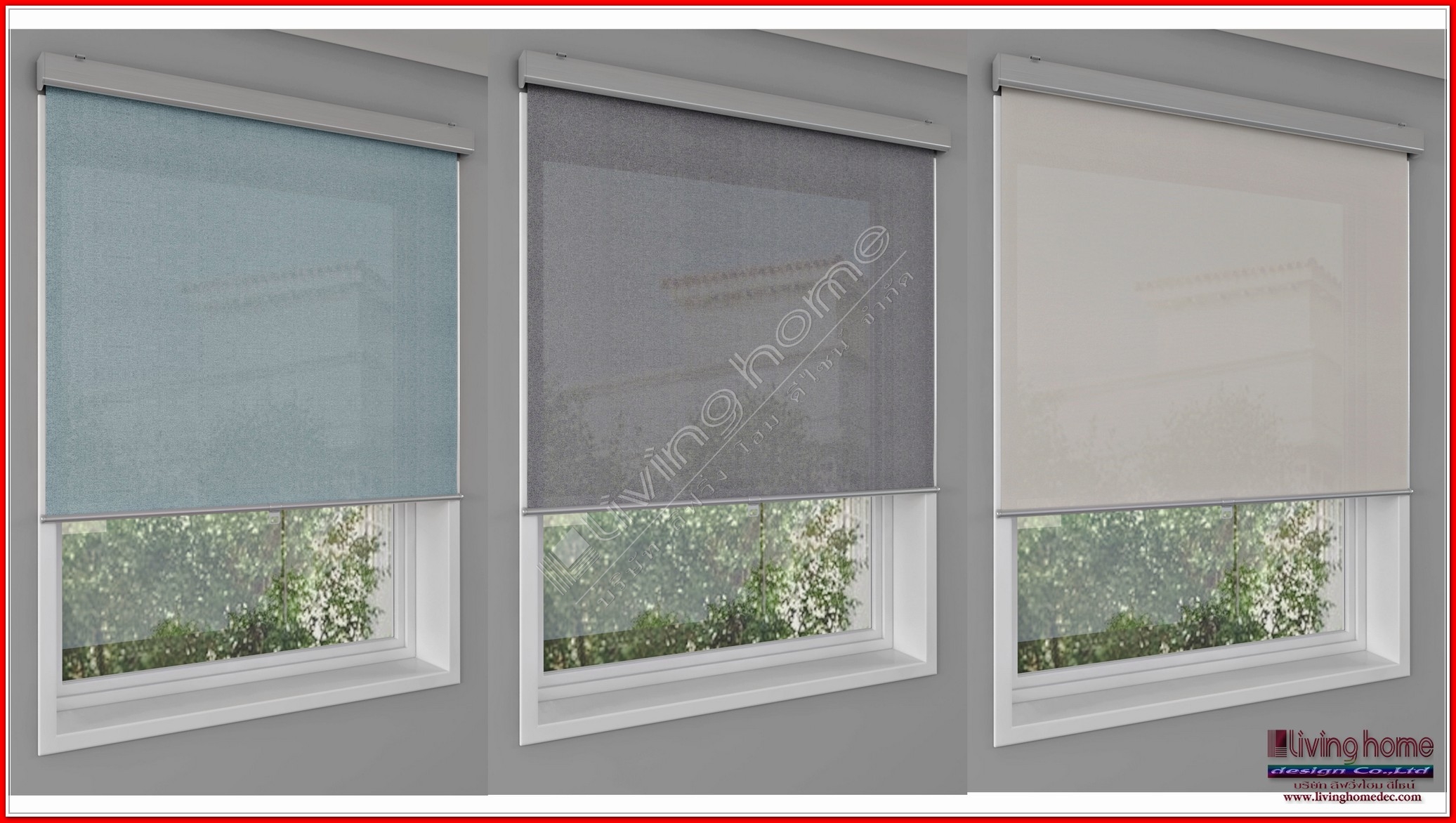 ม่านม้วน ทึบแสง "BLACK OUT ROLLER BLINDS" ผ้าม่าน ม่าน มู่ลี่ มู่ลี่ไม้ ม่านม้วน วอลเปเปอร์ รับติดตั้ง ออกแบบ ราคาถูก ทุกประเภท ทุกรูปแบบ