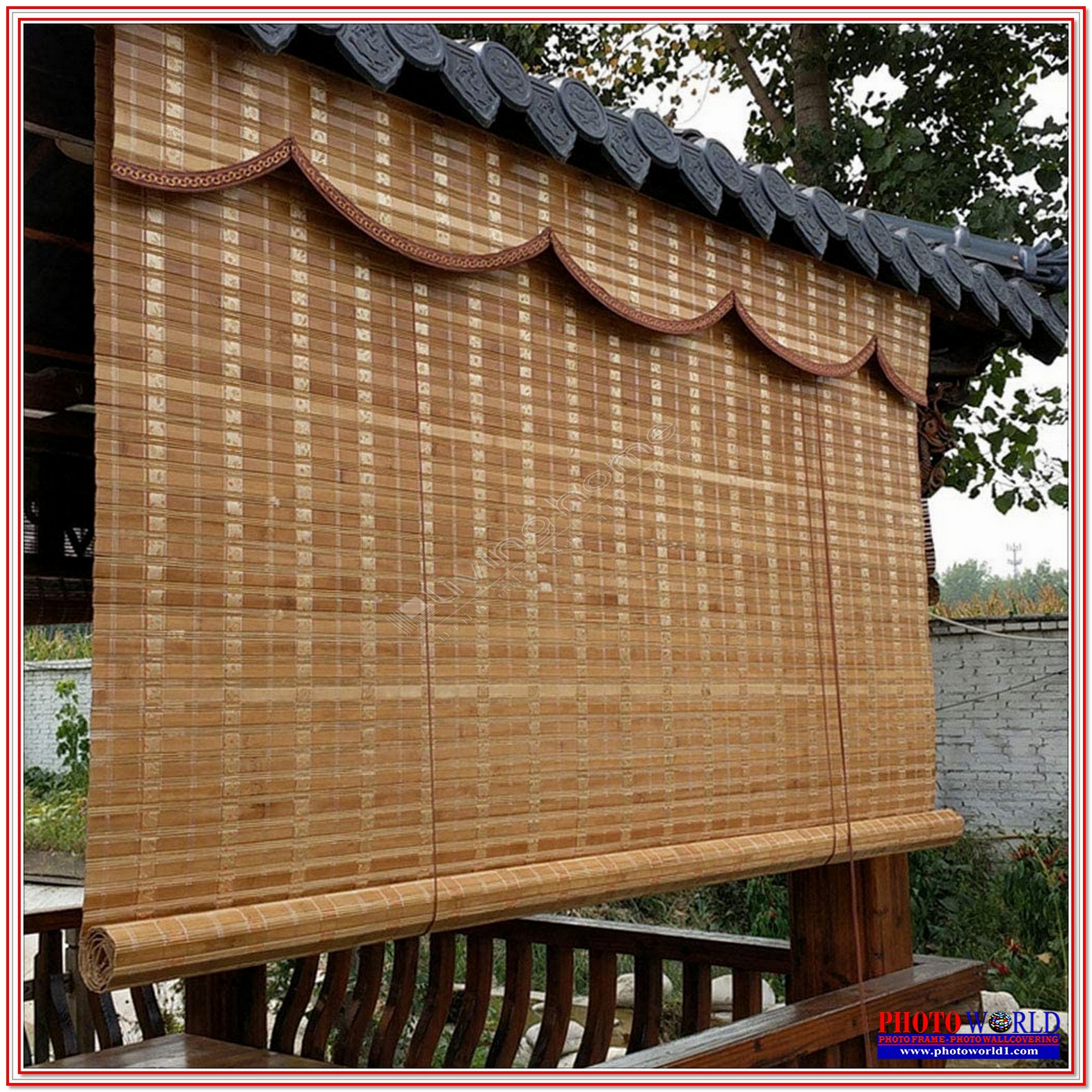มู่ลี่ไม้ไผ่ "Bamboo Wooden Blinds" ผ้าม่าน ม่าน มู่ลี่ มู่ลี่ไม้ ม่านม้วน วอลเปเปอร์ รับติดตั้ง ออกแบบ ราคาถูก ทุกประเภท ทุกรูปแบบ